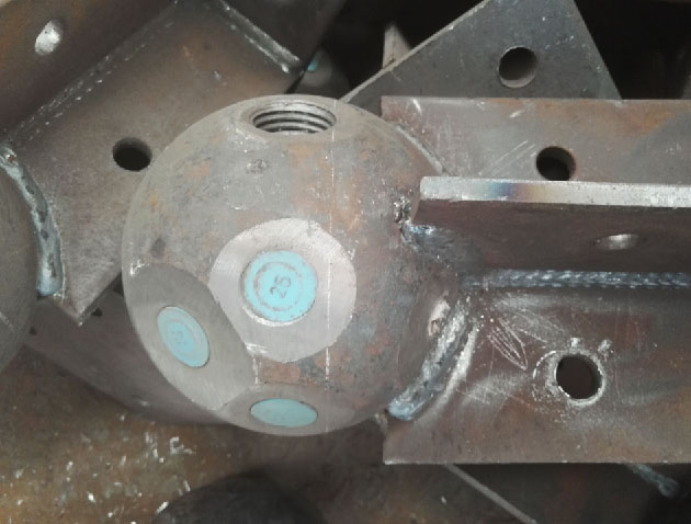 丹江口螺栓球球塞，网架配件