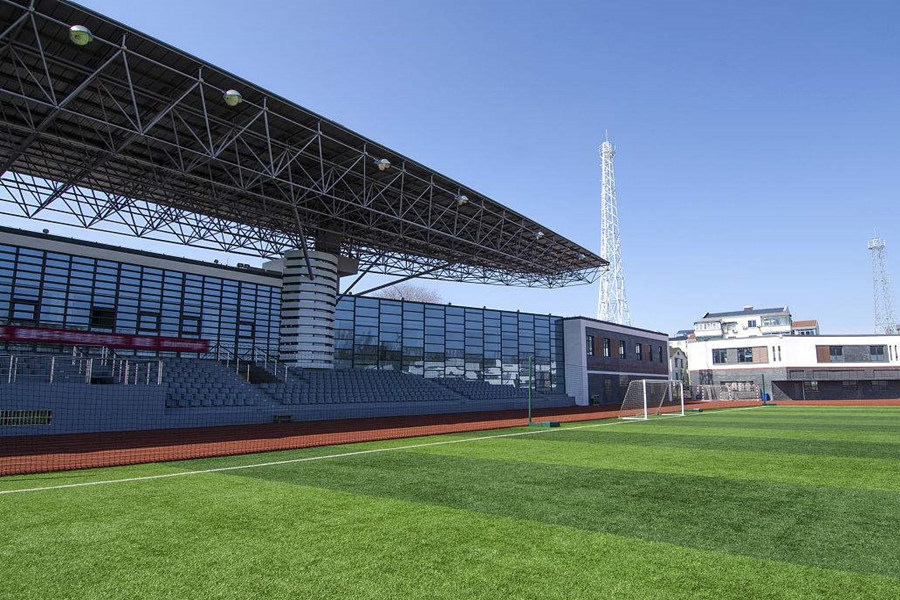 丹江口体育场看台网架工程